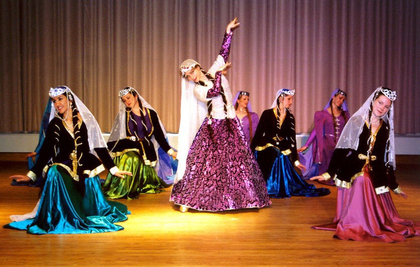 آموزش رقص آذری آرام دخترانه سال 99 
